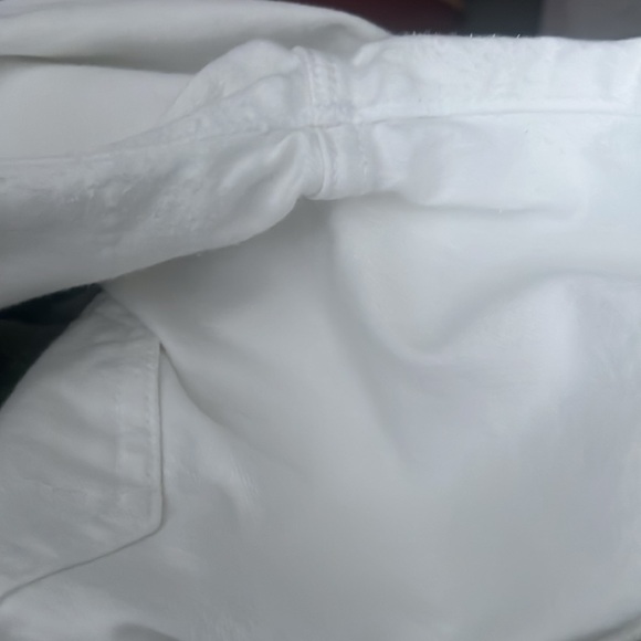 MOTHER the hustler ankle fray white jeans size 27 - Picture 11 of 14